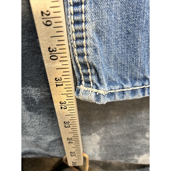 Rock & Roll Denim Jeans Women's 18R BB Gun Regular Fit Boot Cut Western Distress - Picture 13 of 16